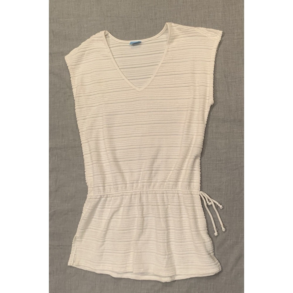 Dotti‎ Shirt Women's Small White Sleeveless